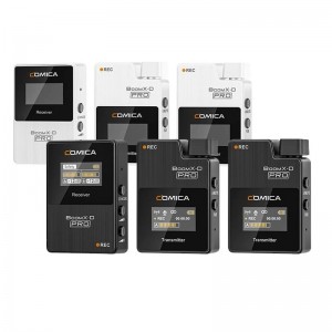 COMICA BoomX  D D2 One  Trigger  Two 2 4G Digital Wireless Microphone System3 5mm Interface for DSLR Cameras