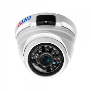 BESDER Wide Angle 2 8mm 720P 960P 1080P PoE CCTV Dome Camera Indoor Outdoor Vandalproof ONVIF Infrared Metal Case IP camera