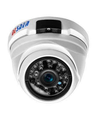 BESDER Wide Angle 2 8mm 720P 960P 1080P PoE CCTV Dome Camera Indoor Outdoor Vandalproof ONVIF Infrared Metal Case IP camera