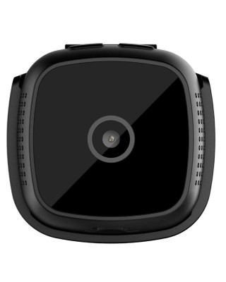 CAMSOY C9  DV Mini HD 1920x1080P 70 Degree Wide Angle Wearable Intelligent Network Surveillance Camera  Support Motion Detection Alarm   Infrared Night Vision   64GB TF Card  Black