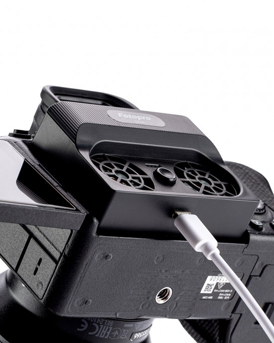 Fotopro CR 01 Camera Cooling Fan Cooler Heat Sink Black Fotopro CR 01 Camera Cooling Fan Cooler Heat Sink Black