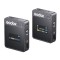 Godox MoveLink II M1 Wireless Lavalier Microphone System with Transmitters and Receiver for DSLR Cameras and Camcorders  Black