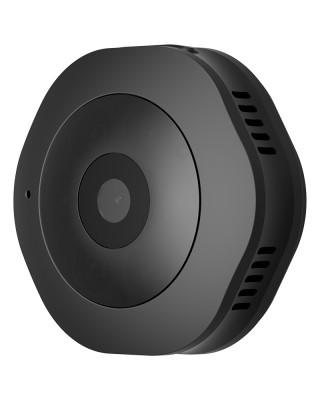 H6 Mini HD 1280x720P 120 Degree Wide Angle Wearable Smart Wireless WiFi Surveillance Camera  Support Infrared Night Vision   Motion Detection Recording   15  25m Local Monitoring   Loop Recording   64GB Micro SD  TF  Card  Black