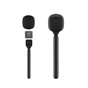 Microphone Interview Handle For DJI Mic   Moma   Rode Wireless Go   Relacart  Black