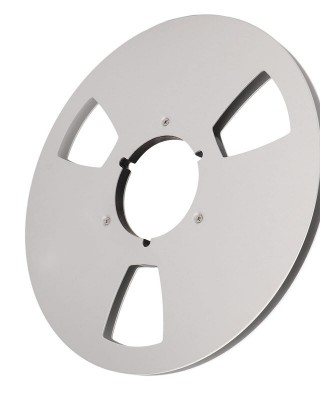 3 Hole Wind Resistance Holes 10  inch Takeup Reel Open Reel Audio Aluminum Alloy Takeup Reel 1 4 10inch Empty Tape Reel for Recording