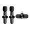 Bakeey Wireless Lavalier Microphone Low Latency Portable Audio Video Recording Plug  Play Lapel Type  C Mic for Live Broadcast Game